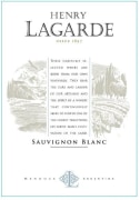 Lagarde Sauvignon Blanc 2014 Front Label