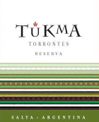 Bodega TuKma Reserva Torrontes 2014 Front Label