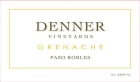 Denner Grenache 2012 Front Label