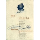 Opus One (1.5 Liter Magnum) 1998 Front Label