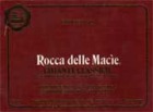 Rocca delle Macie Chianti Classico 2002 Front Label