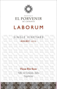 El Porvenir de Cafayate Laborum Malbec 2012 Front Label