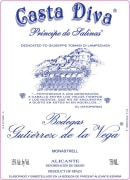 Gutierrez de la Vega Casta Diva Principe de Salinas 2007 Front Label