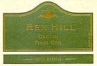 Rex Hill Reserve Pinot Gris 2002 Front Label