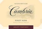 Cambria Julia's Vineyard Pinot Noir 2003 Front Label