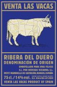 Vizcarra Venta Las Vacas 2014 Front Label