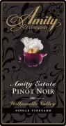 Amity Amity Estate Pinot Noir 2008 Front Label