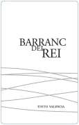 Bodega El Angosto Barranc del Rei 2009 Front Label