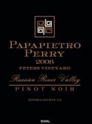 Papapietro Perry Peters Vineyard Pinot Noir 2008  Front Label