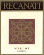 Recanati Upper Galilee Merlot (OU Kosher) 2002 Front Label