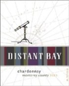 Distant Bay Monterey County Chardonnay 2003 Front Label