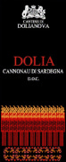 Cantine di Dolianova Cannonau di Sardegna Dolia 2012 Front Label