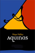 Aquinas Merlot 2002 Front Label