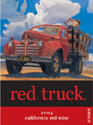 Cline Red Truck 2004 Front Label