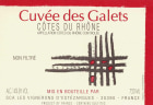 Les Vignerons d'Estezargues Cuvee des Galets 2015 Front Label