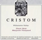 Cristom Marjorie Vineyard Pinot Noir 2003 Front Label
