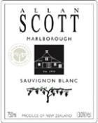 Allan Scott Marlborough Sauvignon Blanc 2004 Front Label