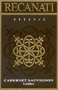 Recanati Reserve Cabernet Sauvignon (OU Kosher) 2002 Front Label