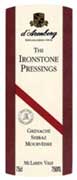 d'Arenberg The Ironstone Pressings GSM 2004 Front Label
