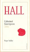 Hall Napa Valley Cabernet Sauvignon 2003 Front Label