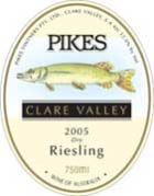 Pikes Riesling Traditionale 2005 Front Label