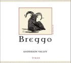 Breggo Cellars Syrah 2007 Front Label