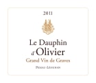 Chateau Olivier Le Dauphin d'Olivier 2011 Front Label