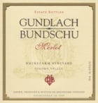 Gundlach Bundschu Merlot 2004 Front Label