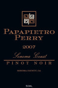 Papapietro Perry Sonoma Coast Pinot Noir 2007 Front Label