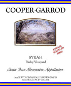 Cooper-Garrod Estate Vineyards Finley Vineyard Syrah 2013 Front Label