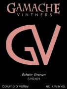 Gamache Vintners Estate Syrah 2004 Front Label