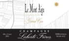 Laherte Freres Le Mont Aigu Grand Cru Blanc de Blancs 2015  Front Label