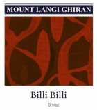 Mount Langi Ghiran Billi Billi Shiraz 2015 Front Label