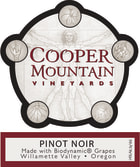 Cooper Mountain Pinot Noir 2014  Front Label