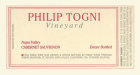 Philip Togni Cabernet Sauvignon 2016 Front Label