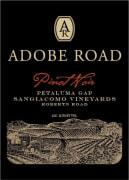 Adobe Road Sangiacomo Vineyard Pinot Noir 2021  Front Label