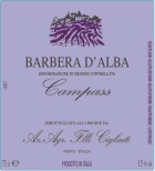Cigliuti Campass Barbera d'Alba 2020  Front Label