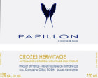 Gilles Robin Crozes-Hermitage Papillon 2016  Front Label