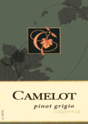 Camelot Pinot Grigio 2013 Front Label