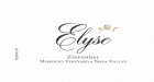 Elyse Morisoli Vineyard Zinfandel 2013  Front Label