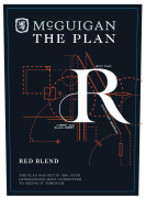 McGuigan Wines The Plan Red Blend 2017  Front Label