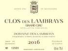 Domaine des Lambrays Clos des Lambrays Grand Cru 2016  Front Label
