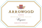 Arrowood Saralee's Vineyard Viognier 2008 Front Label