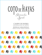 Bodegas Aragonesas Coto de Hayas 2017  Front Label