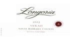 Longoria Alisos Vineyard Syrah 2003  Front Label