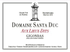 Domaine Santa Duc Aux Lieux Dits Gigondas 2020  Front Label