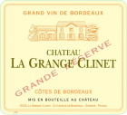 Chateau La Grange Clinet Grande Reserve 2013 Front Label