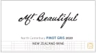 Mt. Beautiful Pinot Gris 2020  Front Label