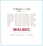 Trapiche Pure Malbec 2016 Front Label
