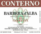 Giacomo Conterno Cerretta Barbera d'Alba 2018  Front Label